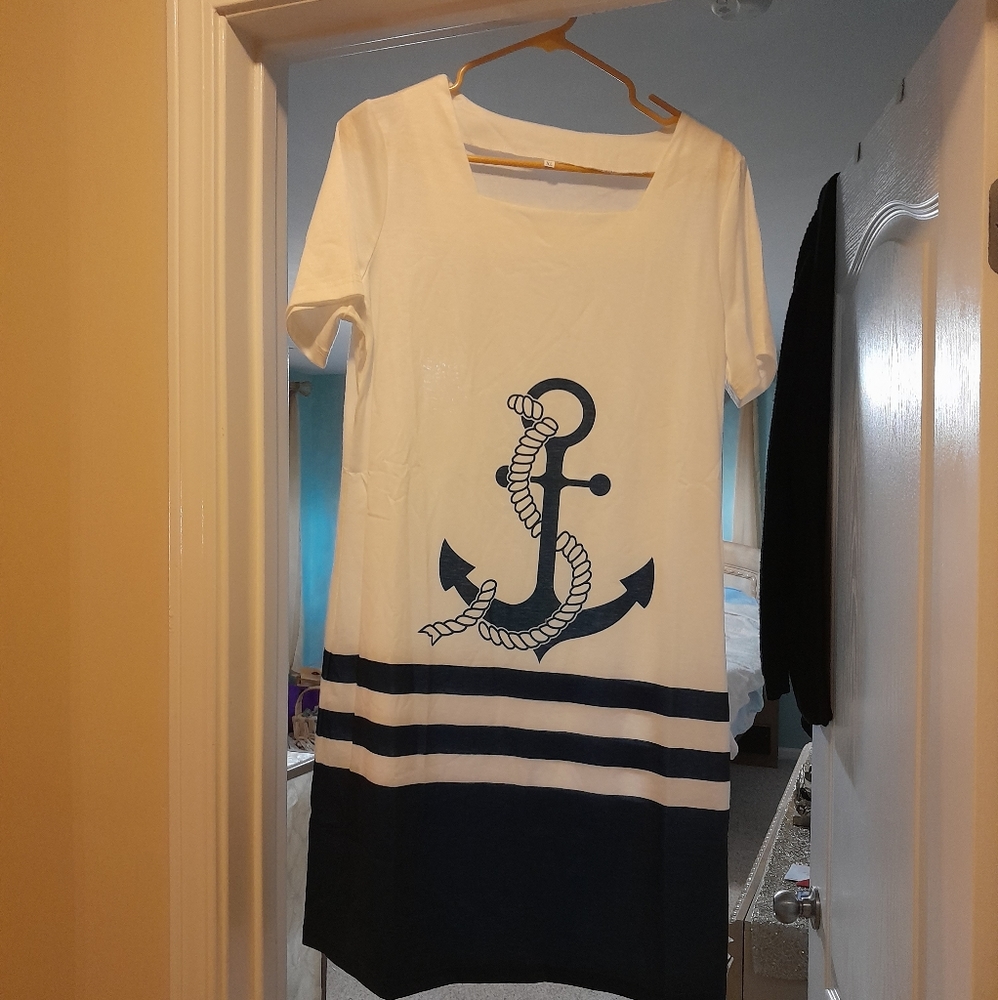 Mini Sailor Dresses. New but no tags